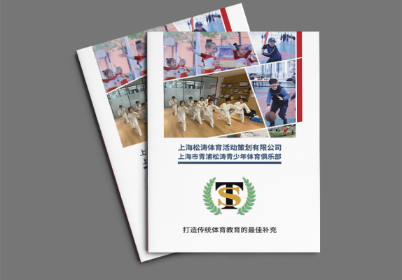空手道俱樂部宣傳畫冊設計印刷案例
